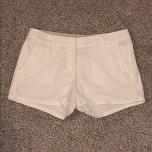 white J Crew shorts